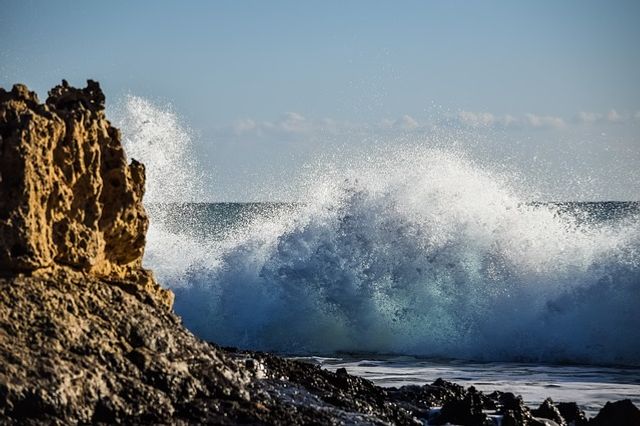I have learned to kiss the wave that throws me against the Rock of Ages. Charles Spurgeon
