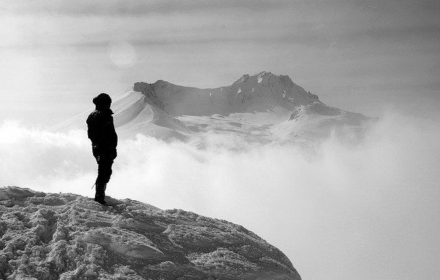 Getting older is like climbing a mountain; you get a little out of breath  but the view is much better. Ingrid Bergman